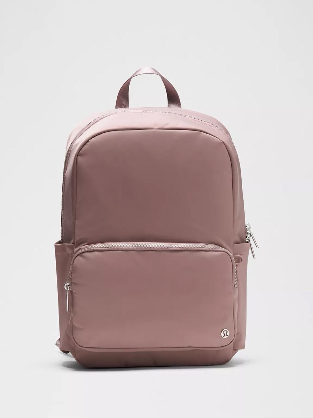 Lululemon Everywhere Backpack 22L Metal Hardware- Ashen Rose/Wacky Khaki/Silver